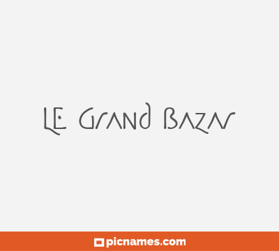 Le Grand Bazar